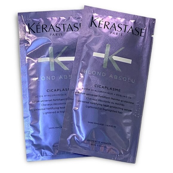 Kerastase—Blond Absolu Cicaplasme Heat Protectant—Sample Set (10mL x2) *New* - Picture 1 of 6